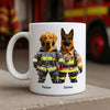 Custom Photo Cool Dog Cat Career Uniforms White Mug For Pet Lovers HA75 891952