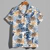 Custom Photo Funny Face Cat Tropical Floral Hawaii Shirt HA75 892262