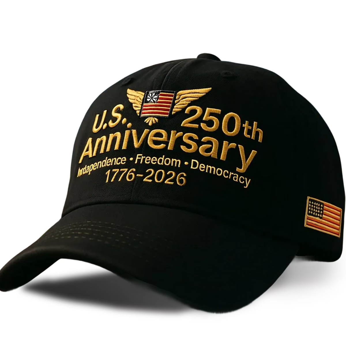 250th Anniversary Hat, Retro Washed Patriotic Cap TH10 170051