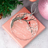 Personalized Always & Forever In Our Hearts Glass Ornament, Custom Parents' Memorial Years CH07 180476