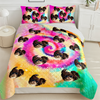 Custom Photo Dog Cat Color Quilt Bedding Set For Dog Cat Pet Lovers HA75 898242