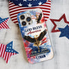 Custom Name Patriotic 250th Anniversary God Bless America Eagle 1776–2026 Phone Case HO82 901278