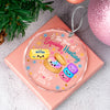 Personalized Squishy Hunting Christmas Glass Ornament Funny 2026 Holiday Keepsake LM32 670145