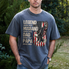 Personalized Legend Husband Dad Eagle US Flag Comfort Shirt TH10 169519