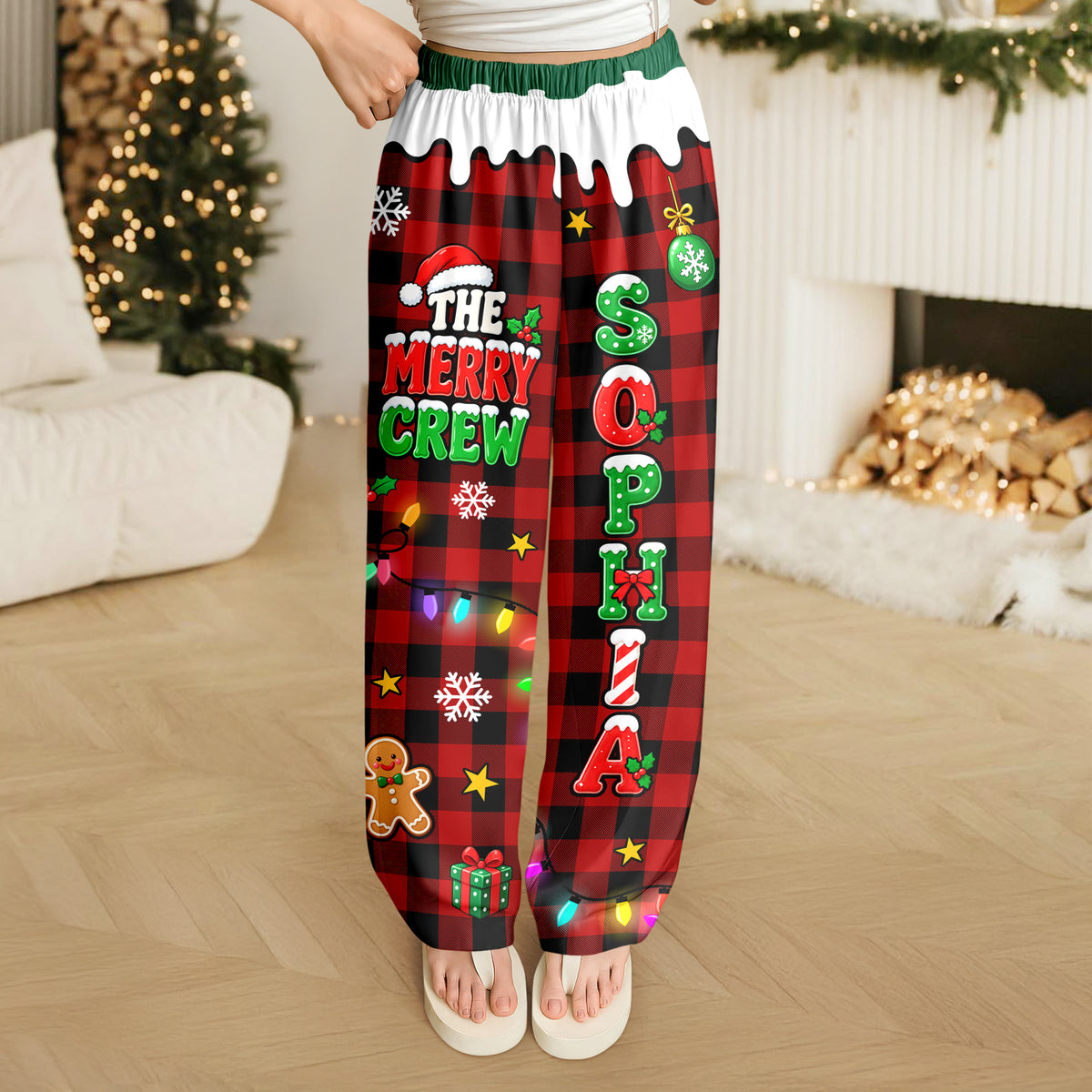 Custom Name The Merry Crew Sweatpants For Family TH10 171271