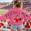 Custom Photo Baseball Mom Shoulder To Shoulder Sweatshirt CH07 181182