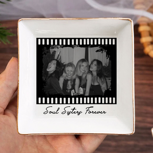 Custom Bestie Film Photo Jewelry Dish For Best Friends CH07 899894