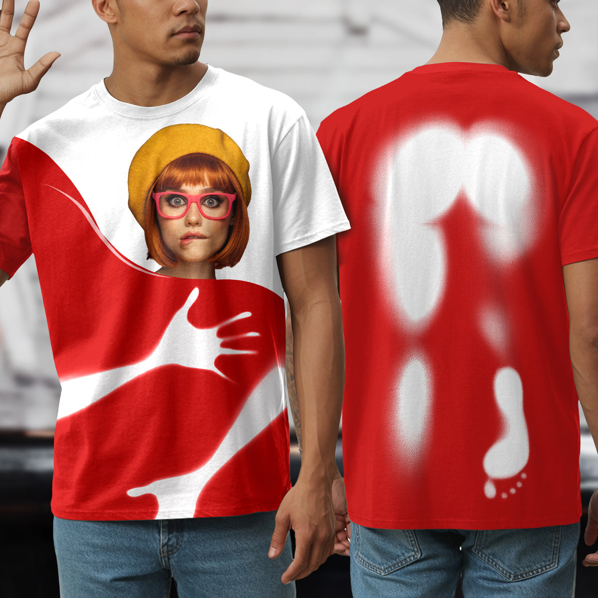 Custom Funny Photo For Boyfriend/ Girlfriend 3D Shirt N369 896449