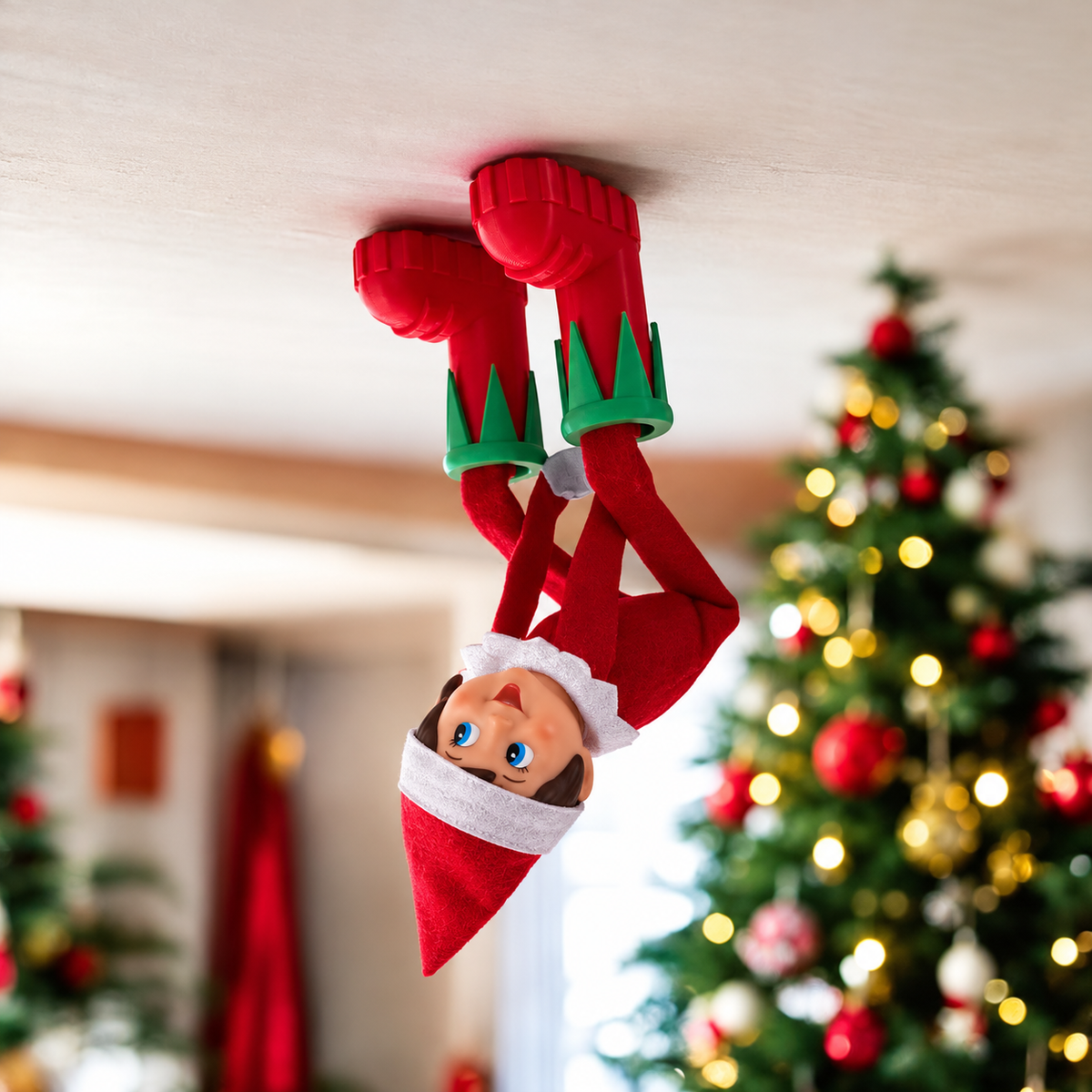 Funny Christmas Elf Magic Boots, Ceiling Elf Boots, Elf Accessories LM32 670433