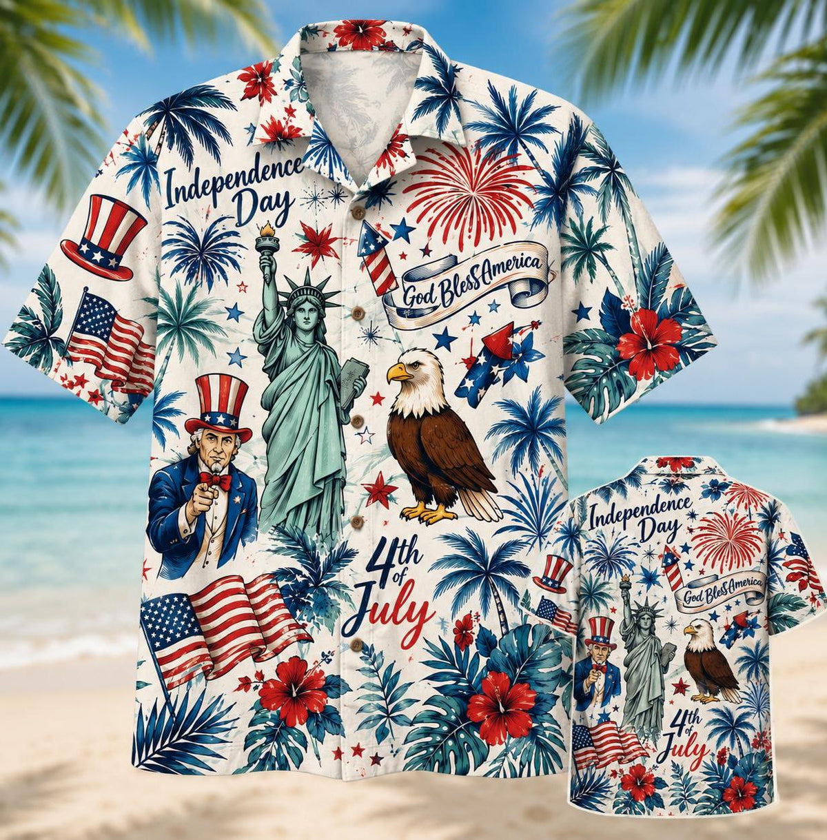 250 Years of America Celebration Hawaiian Shirt, Independence Day Gift CH07 911764
