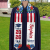 Personalized Amerian Flag Class of 2026 Graduation Stoles HA75 920830