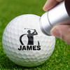 Custom Name On Golf Ball Stamp For Golfer TH10 896993