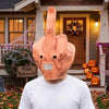 Funny Middle Finger Hand Mask, Halloween Fun Gag Cosplay Gift LM32 670219