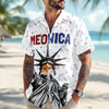 Custom Cat Photo Meowica Hawaii Shirt TH10 169433
