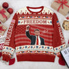 Freedom Charlie Kirk Ugly Sweater, Charlie Kirk Christmas All-Over-Printed Sweatshirt TH10 896341