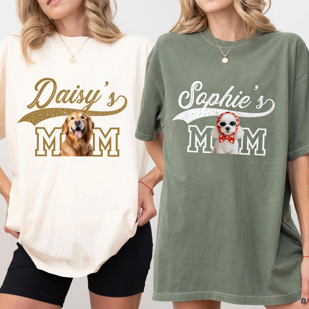 Custom Dog Photo Dad Mom Vintage Comfort Shirt HO82 903926