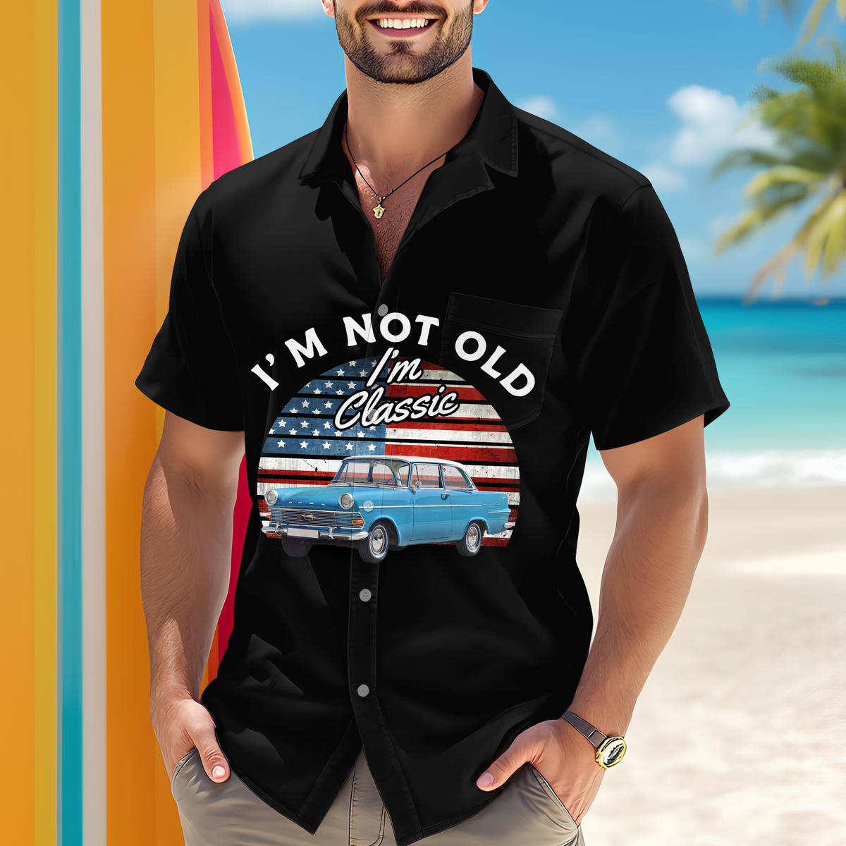 Custom Photo I'm Not Old I'm Classic TH10 892963