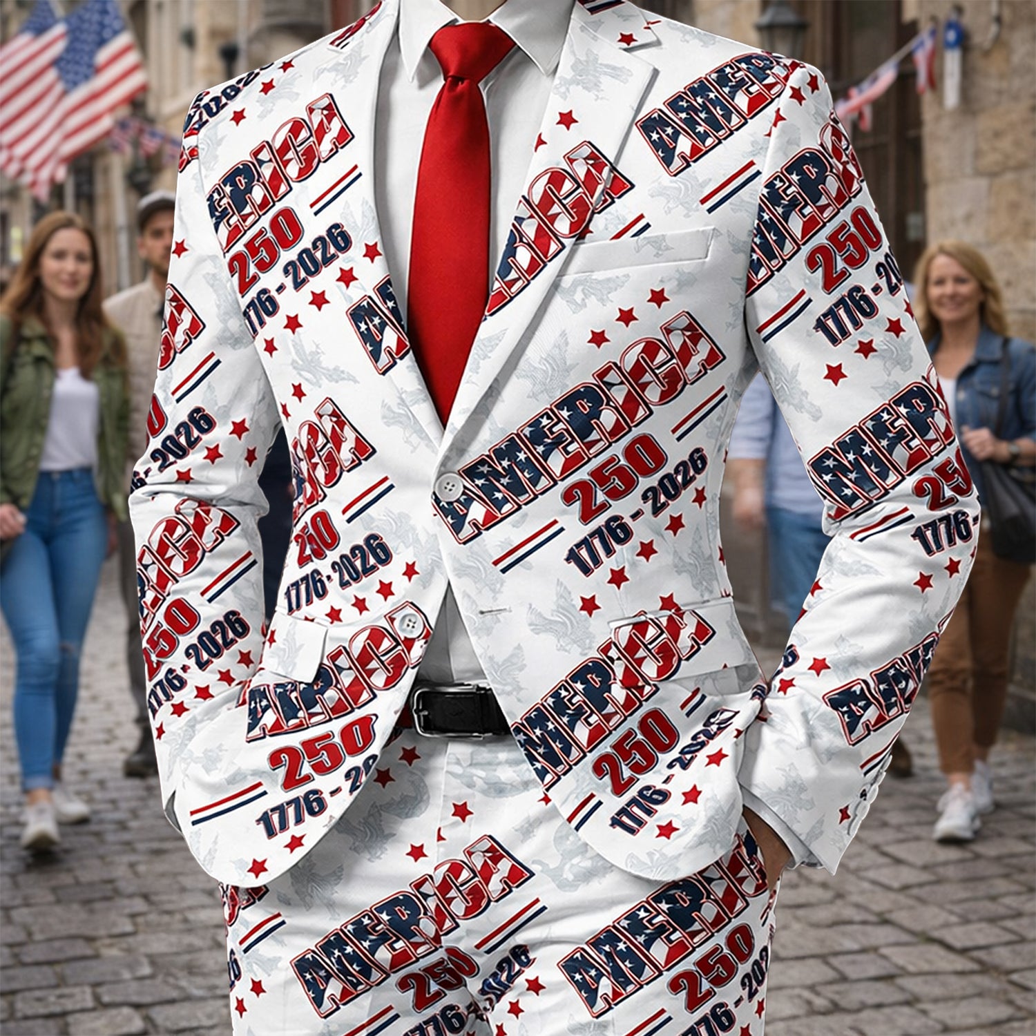 America 250 Years Men's Suit HO82 901686