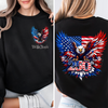 250 Years American 250th Anniversary Back & Front Shirt USA Flag We The People Dark Shirt CH07 910954