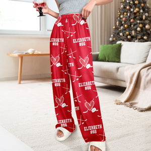 Personalized Christmas Hockey Pajamas Gift For Hockey Lovers HO82 900090