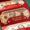 Personalized Merry Christmas Cash Gift Envelope, Funny Money Holder for Family & Friends TH10 171189