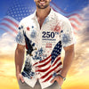 Personalized US 250th Anniversary 1776-2026 Patriotic Hawaii Shirt Gifts for Independence Day HA75 921604