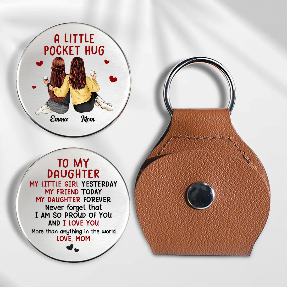 Personalized Pocket Hug – Meaningful Birthday Gifts for Mom, Daughter HO82 900494