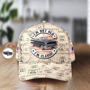 This Is How I Roll - Custom Vehicle Photo Upload Car Route 66 Classic Cap CH07 896384