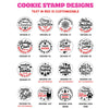 Personalized Family Name We Wish You A Merry Christmas Cookie Stamp LM32 897327