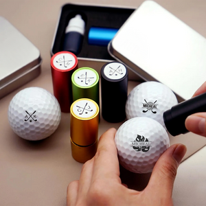 Personalized Golf Ball Stamp Box, Personalized Golf Stamps, Gift for Golfer, Golf Ball Marker HA75 898240