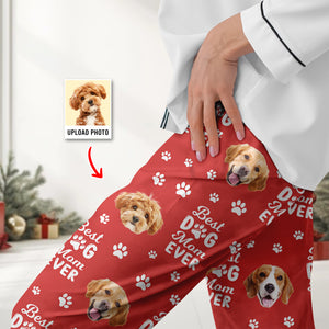 Custom Photo Best Dog Dad Dog Mom Paw Paw - Personalized Sweatpants Gift For Pet Lovers HO82 894380
