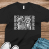 Custom Vintage Photo Best Dog Dad Ever, Best Cat Dad Ever Dark Shirt CH07 911536
