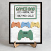 Gamer Dad 2-Layered Wooden Plaque With Stand TH10 892991