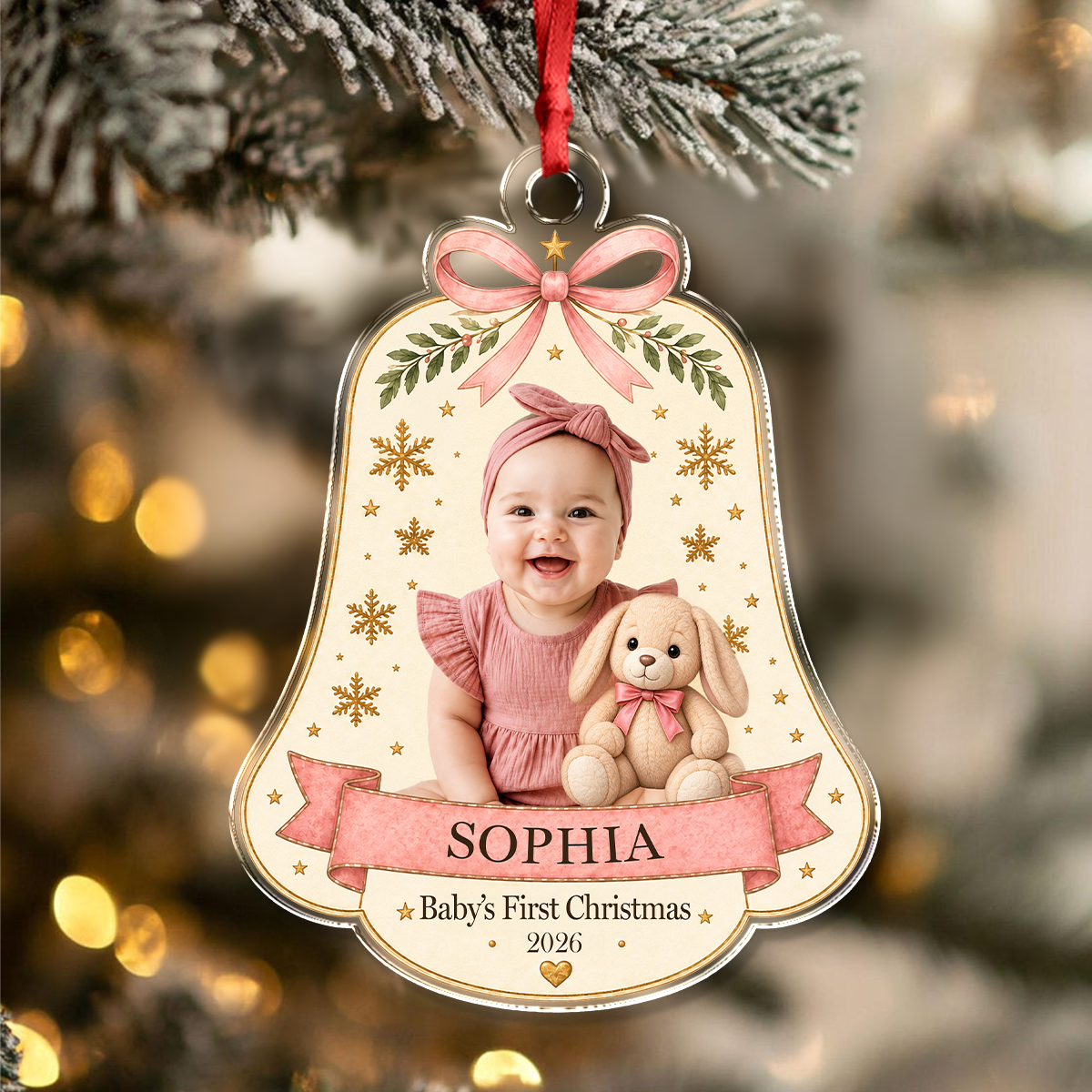 Personalized Baby’s First Christmas Acrylic Ornament LM32 669869