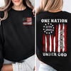 One Nation Under God We The People America Front & Back Dark Shirt TH10 169295