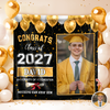 Custom Photo Congrats Class of 2026 Backdrop For Grad Party Decorations CH07 910864