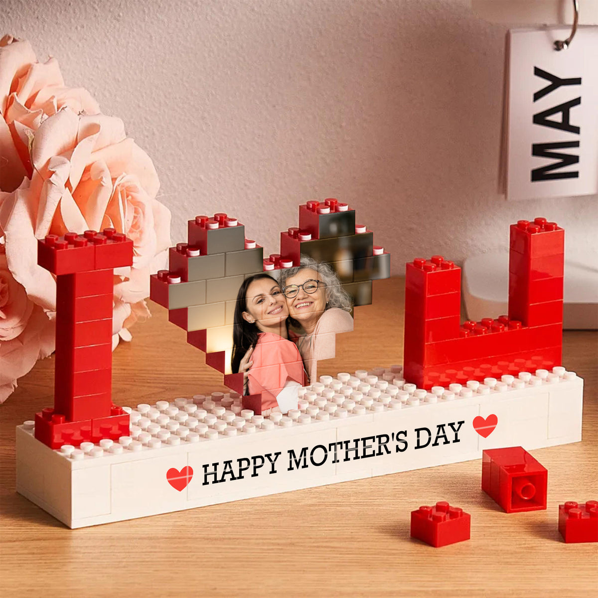 Custom Photo Best Mom Ever Building Brick Blocks Mother’s Day Gifts CH07 911138