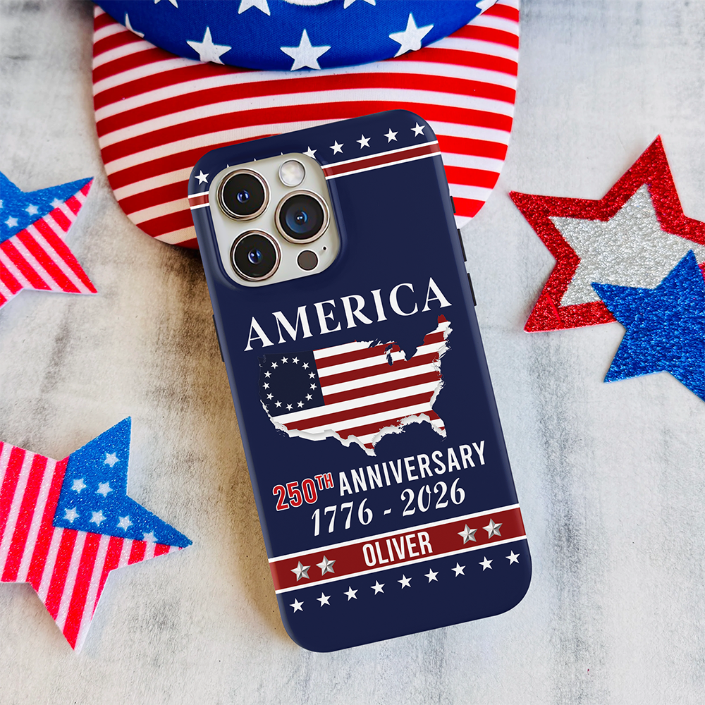 Personalized Name America 250th Anniversary Phone Case TH10 898611