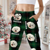 Custom Pet Photo Flannel Style Personalized Sweatpant For Dog Lovers Cat Lovers CH07 896104