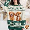 Custom Photo Dog Pawlidays - Personalized Christmas Ugly Sweatshirt CH07 896616