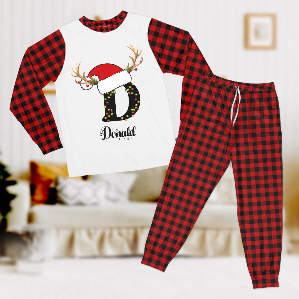 Custom Name Monogrammed Family Christmas Sleepwear Personalized Gift N304 HO82 893062