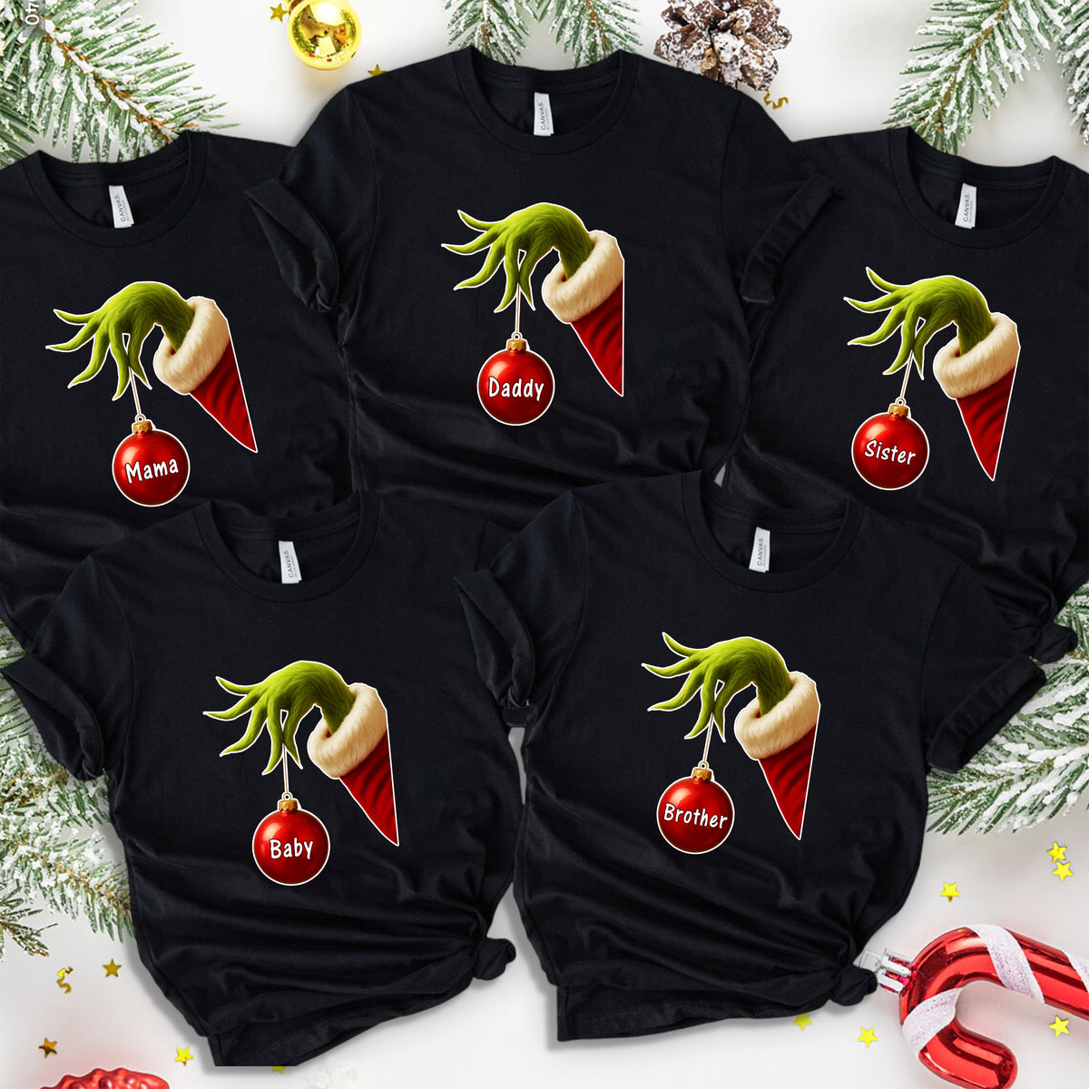 Custom Family Name Funny Christmas Family Matching Shirt CH07 899352