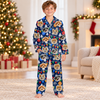Personalized Pet Face Christmas Pajamas Holiday Gift For Kids LM32 670413