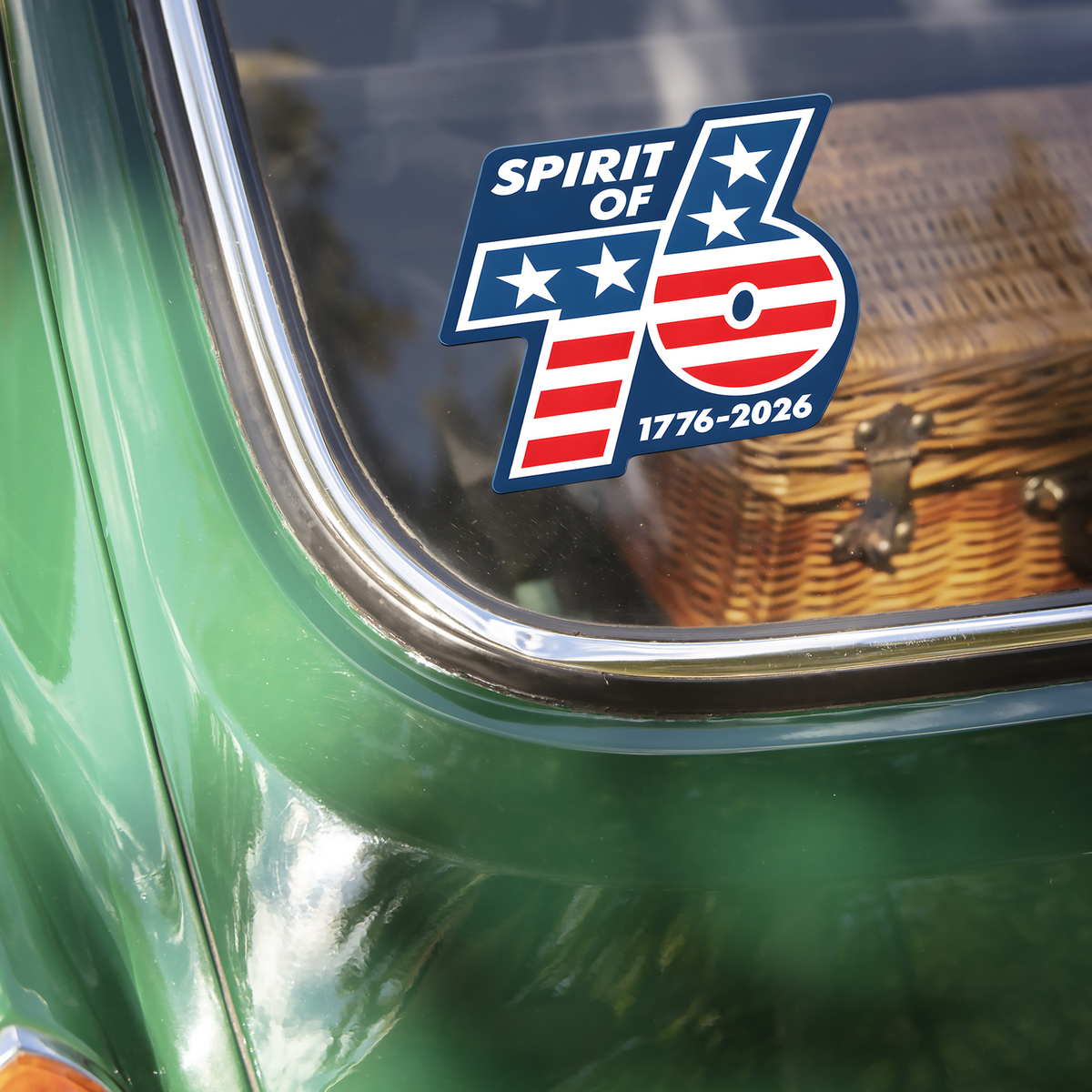 Spirit Of 76 1776 - 2026 Car Window Decal Sticker TH10 169231
