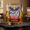 Custom Name USA 250 Years Anniversary America Whiskey Glass CH07 910472