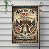 Custom Family Name America 250th Semiquincentennial Garden Flag HO82 901422