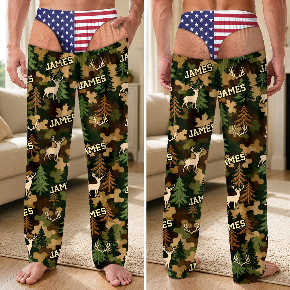 Personalized Name Deer Hunting Sweatpants Gifts For Deer Hunters, Deer Hunting Lovers HA75 919584