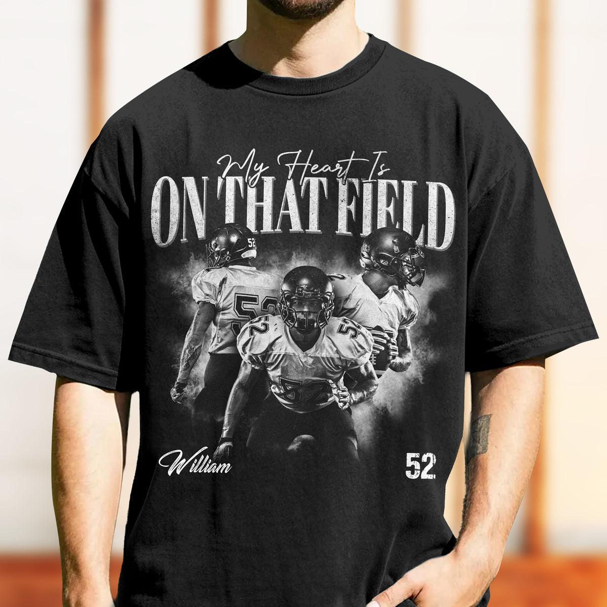 I'll Always Be Your Biggest Fan Retro Bootleg Comfort Color Shirt For Football Players, Football Mom Dad CH07 899452