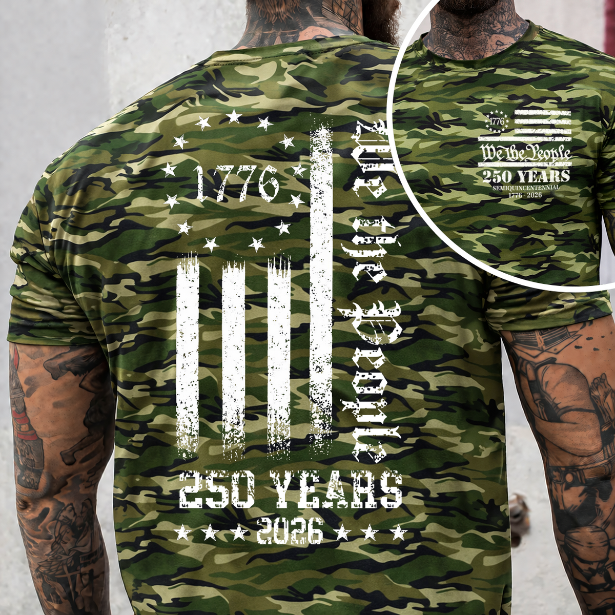 We The People 250 Years 1776 -2026 3D Shirt TH10 169493