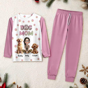 Personalized Dog Mom Sleepwear Custom Dog 3D Sleepwear CH07 899128